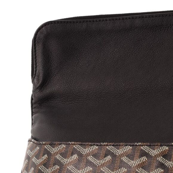 Goyard Saint Marie Clutch Coated Canvas Black - Picture 7 of 9